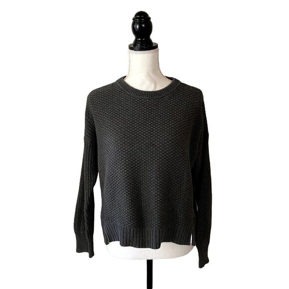 UNIVERSAL Thread | Knitted Crewneck Sweater | Gray | Size: Medium - Picture 1 of 7